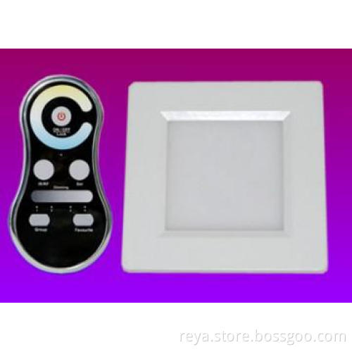 11x11cm Dimmable LED Panel Lights with RF controller